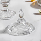 Vintage Textured Glass Water Dispenser Nestasia