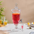 Vintage Textured Glass Water Dispenser Nestasia