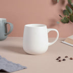 Daisy White Ceramic Cup 250 ml Nestasia