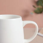 Daisy White Ceramic Cup 250 ml Nestasia