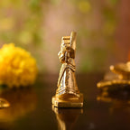 Brass Khatu shyam Idol – Handmade Premium Brass Decor (2.8 Inch) Vedansh Craft