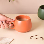 Terracotta Brown Round Mug 350 ml Nestasia