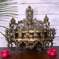 Brass Traditional Dashavatara /Vishnu Avatar Urli (16.5 Inch) Vedansh Craft