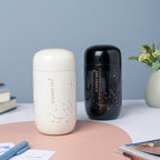 Starry Sky Mini Stainless Steel Flask White 200ml Nestasia