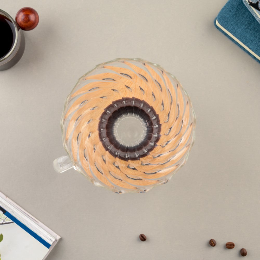 Self Brew V60 Glass Drip Coffee Maker with Pot 700ml Nestasia