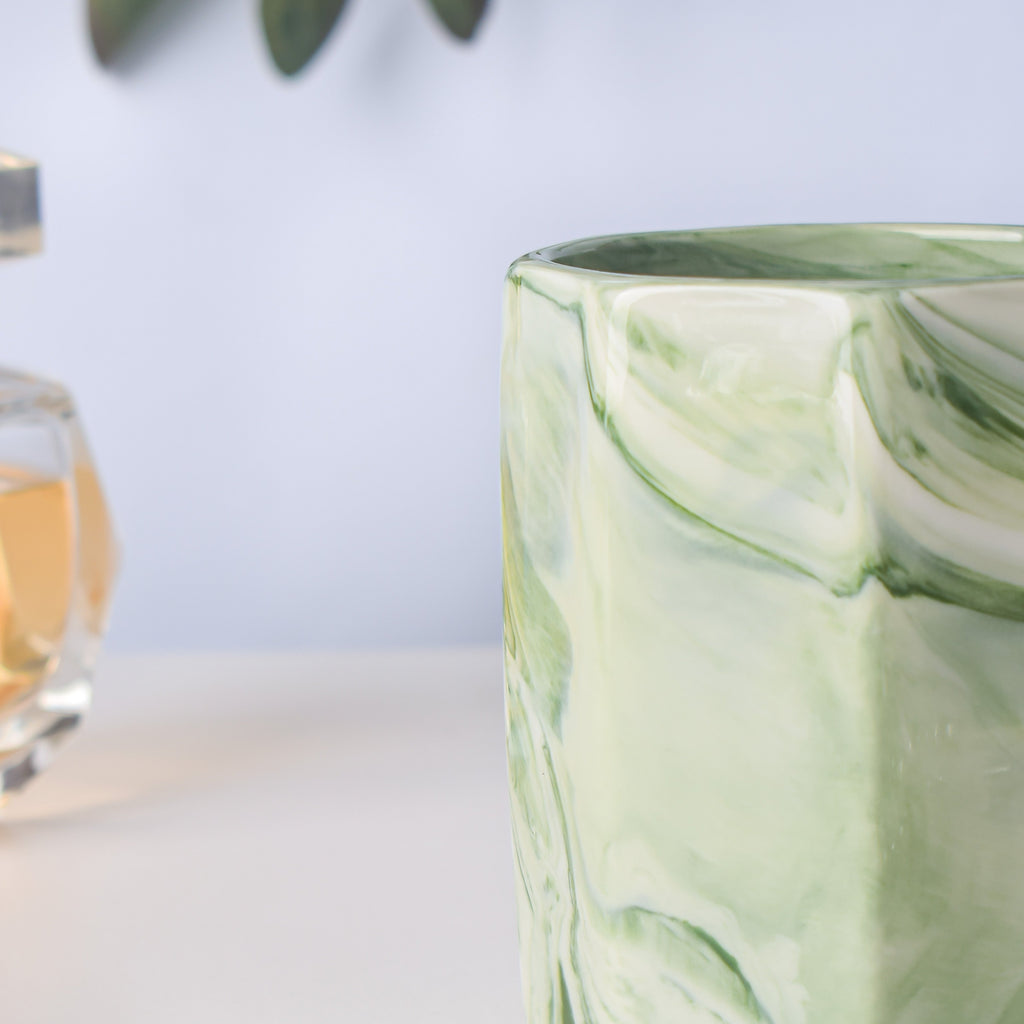 Hexad Marble Green Ceramic Organiser Nestasia
