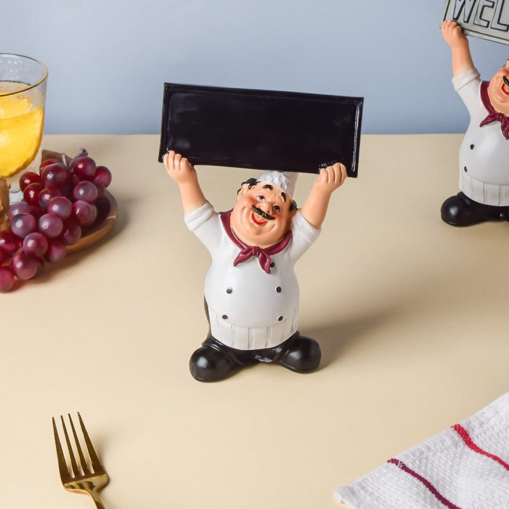 Chef Decor With Board Nestasia