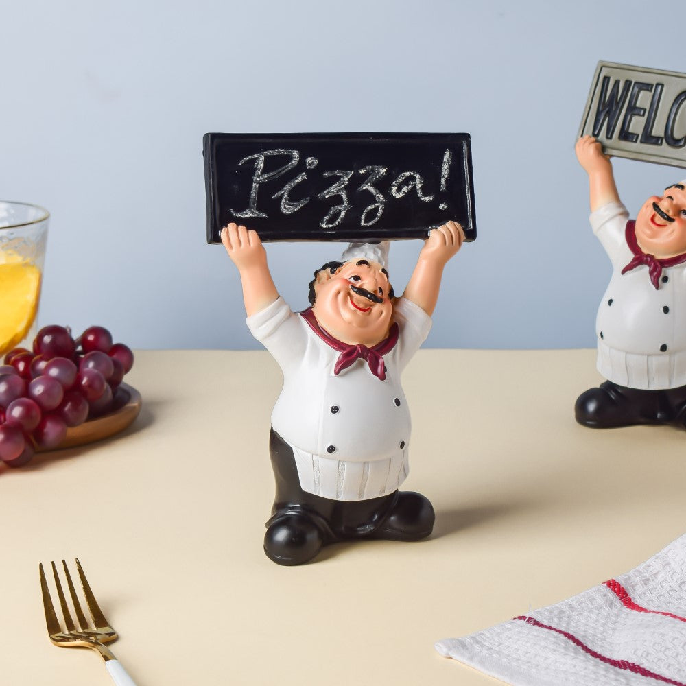 Chef Decor With Board Nestasia