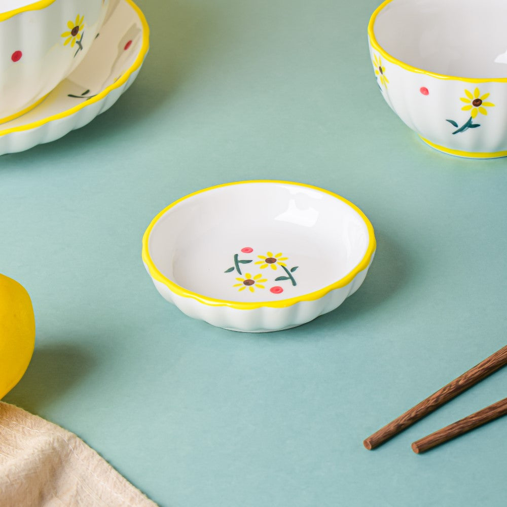 Sunflower 11 Piece Dinner Set For 2 Nestasia