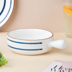 Spiral Red And Blue 22 Piece Dinner Set For 6 Nestasia