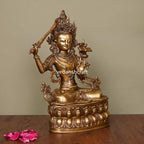 Brass Tara Devi Idol (14 Inch) Vedansh Craft