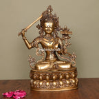 Brass Tara Devi Idol (14 Inch) Vedansh Craft
