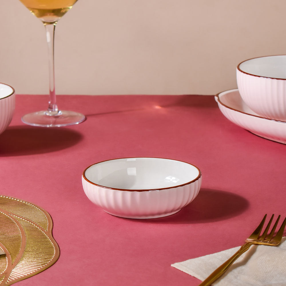 Dune Dessert Plate Pink Nestasia
