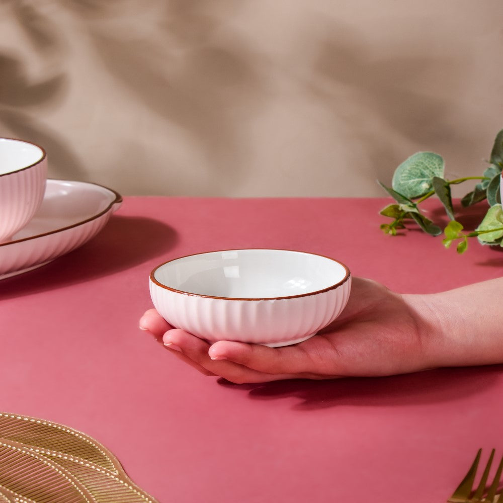 Dune Dessert Plate Pink Nestasia