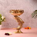 Brass Fish Urli (10 Inch) Vedansh Craft