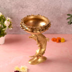 Brass Fish Urli (10 Inch) Vedansh Craft