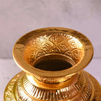 Brass Ashtalakshmi Kodam / Kalash (10 Inch) Vedansh Craft
