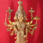 Brass Standing Vishnu Dashavatara Idol (25 Inch) Vedansh Craft