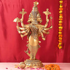 Brass Standing Vishnu Dashavatara Idol (25 Inch) Vedansh Craft