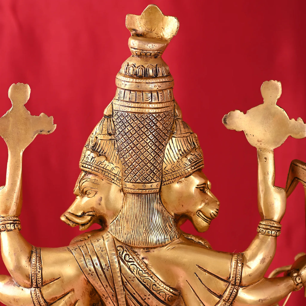 Brass Standing Vishnu Dashavatara Idol (25 Inch) Vedansh Craft