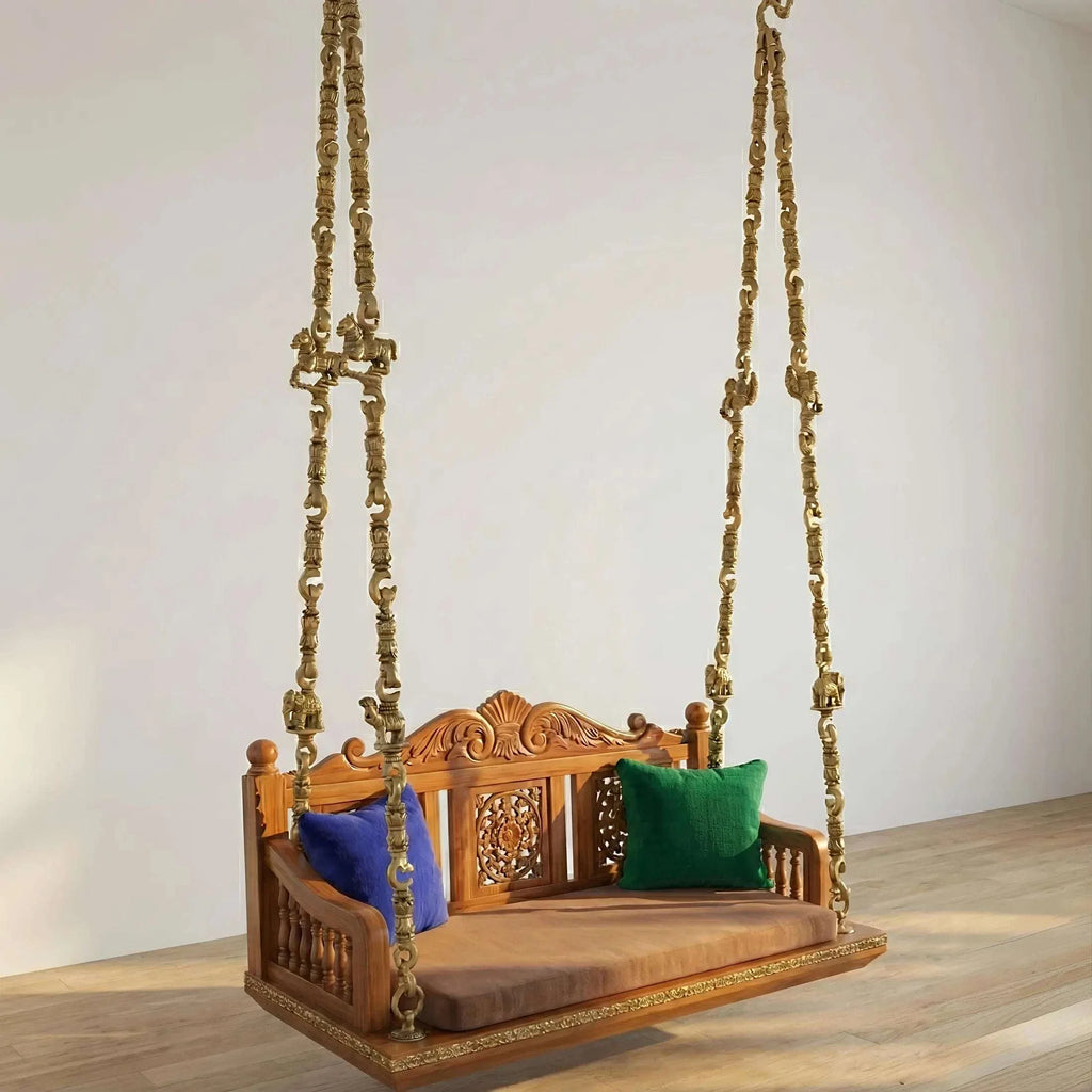 Brass Jhula Chains Set (84 Inch) Vedansh Craft