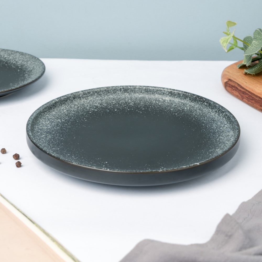 Galaxy Stone Pottery 35 Piece Dinner Set For 6 Nestasia