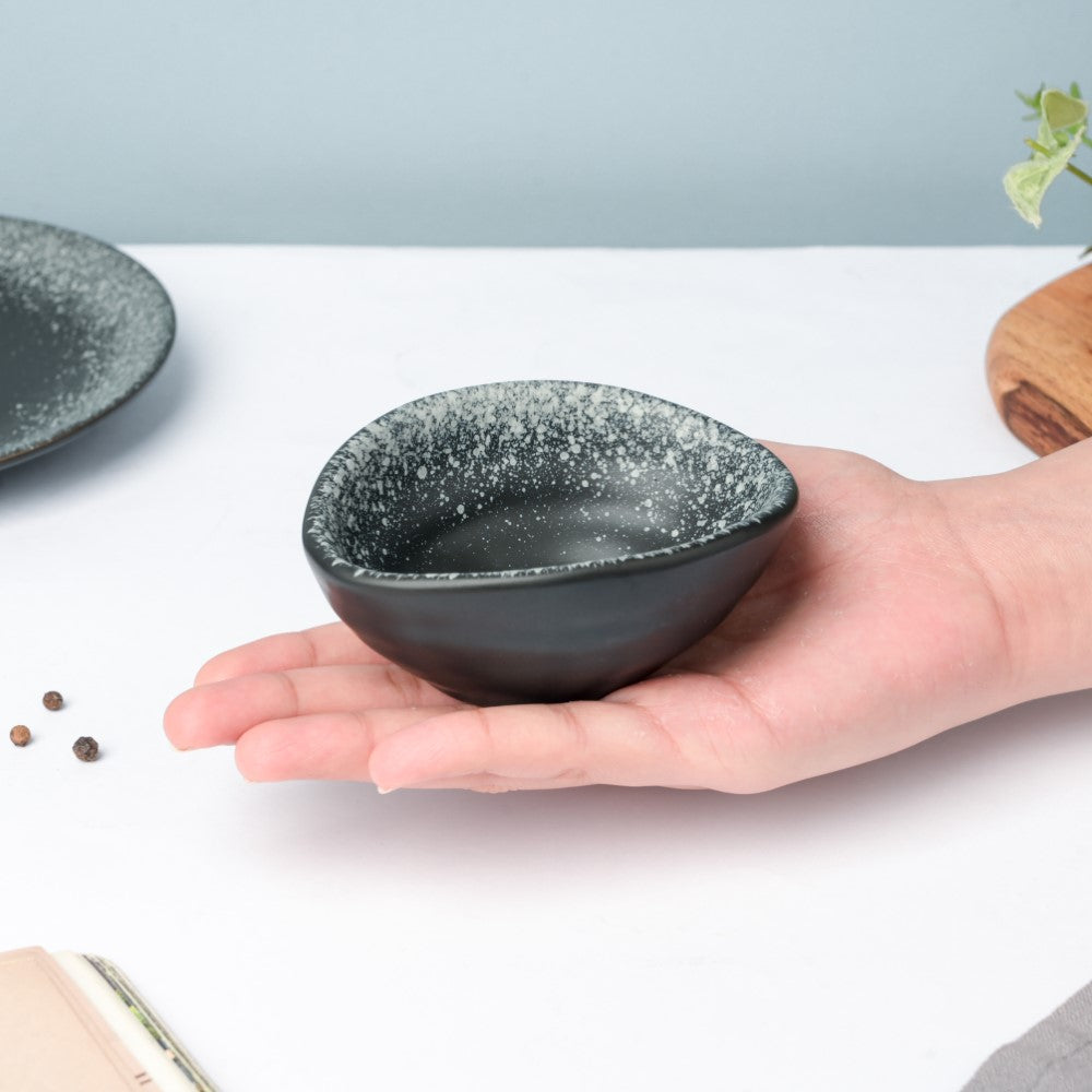 Galaxy Stone Pottery 35 Piece Dinner Set For 6 Nestasia