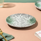 Nori Studio Pottery Dessert Plate White And Grey 6 Inch Nestasia