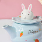 Bunny Cup And Kettle Blue Nestasia
