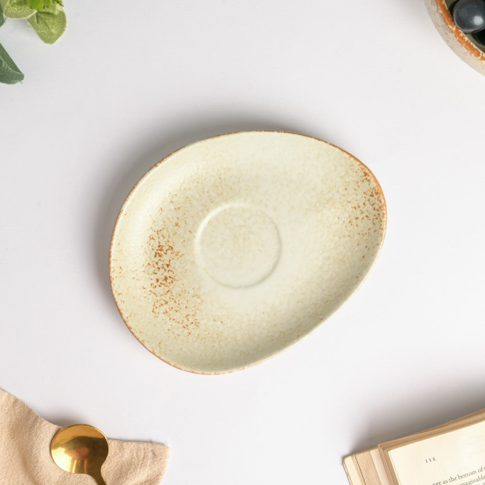 Earthy Stoneware Cup And Saucer 200 ml Nestasia