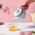Bunny Cup And Kettle Blue Nestasia