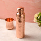 Copper Water Bottle (10.5 Inch) Vedansh Craft