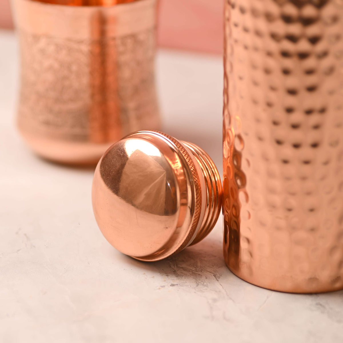 Copper Water Bottle (10.5 Inch) Vedansh Craft