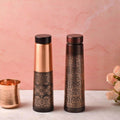 Copper Premium Pen Sparkle Bottle (10.5 Inch) Vedansh Craft