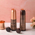 Copper Premium Pen Sparkle Bottle (10.5 Inch) Vedansh Craft