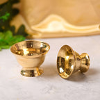 Brass Serving Bowl Pair (2.3 Inch)
