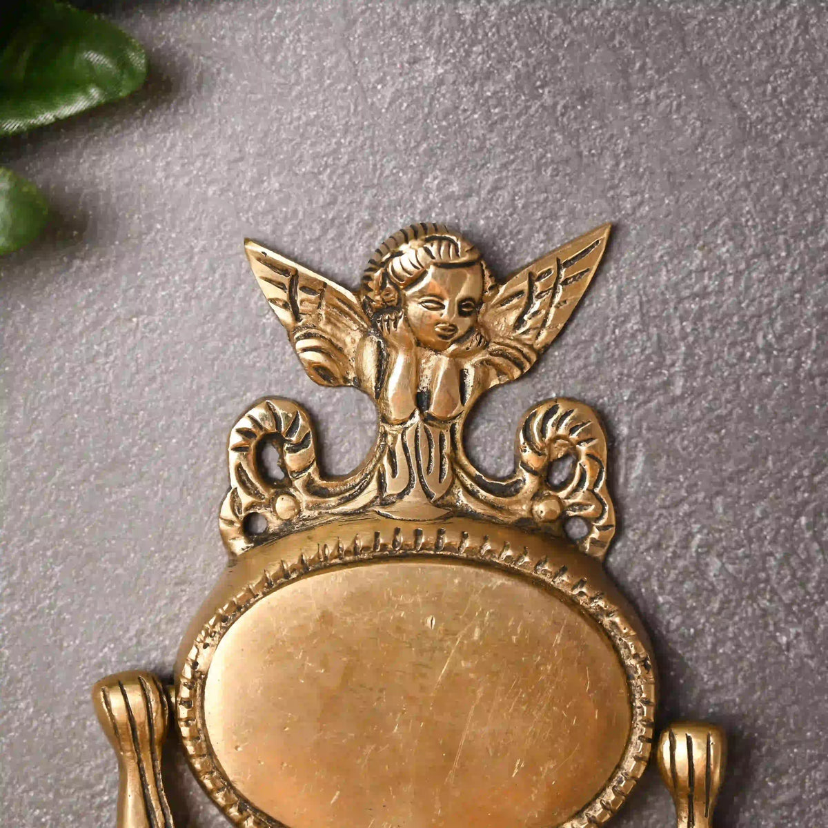 Brass Angel Door Knocker (7 Inch) Vedansh Craft