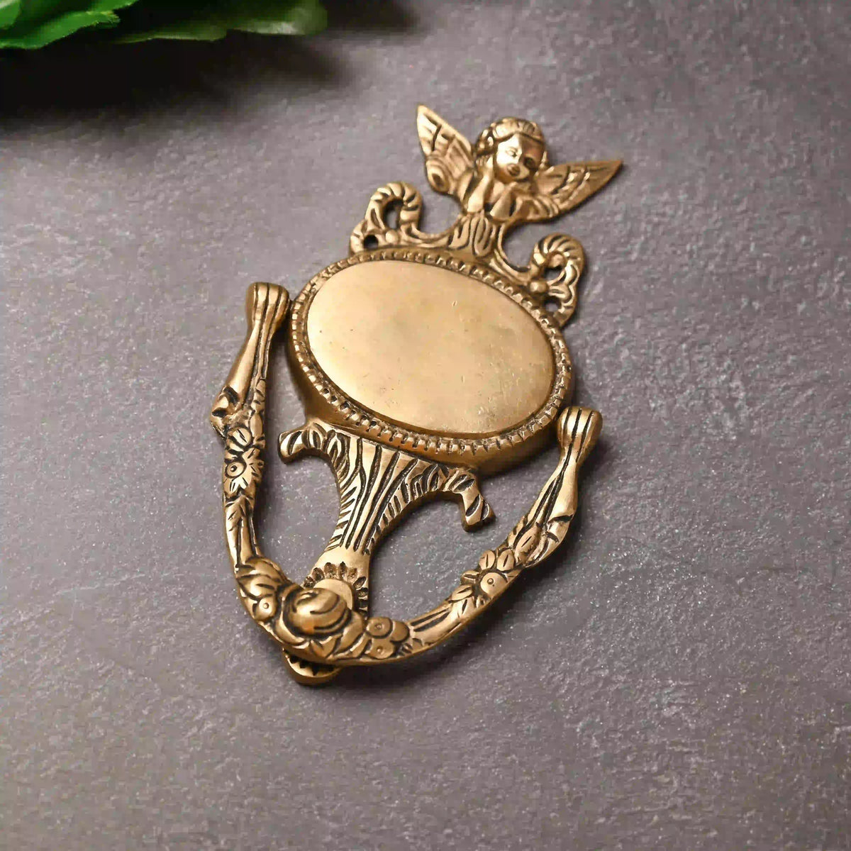 Brass Angel Door Knocker (7 Inch) Vedansh Craft