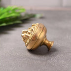 Brass Lion Face Drawer Knob (3 Inch) Vedansh Craft