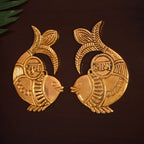 Brass Fish Shubh Labh Wall Hanging Set (6 Inch) Vedansh Craft