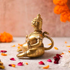 Brass Vikakku Kiran Oil Lamp (5.8 Inch) Vedansh Craft