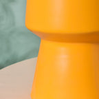 Aureolin Ceramic Matte Vase Yellow Nestasia