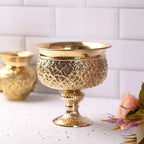 Brass Handcrafted Flower Vase Vedansh Craft