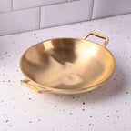 Brass Appam Pan / Frying Pan (12 Inch) Vedansh Craft