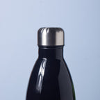 Stainless Steel Water Bottle Black 750ml Nestasia