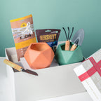 Plant Pot, Tools, And Seeds Festive Hamper Set Of 6 Nestasia