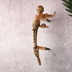 Brass Baby With Wings Door Handle (12.5 Inch) Vedansh Craft