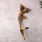 Brass Baby With Wings Door Handle (12.5 Inch) Vedansh Craft