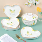 Pineapple Heart Supper Set For 4 Nestasia