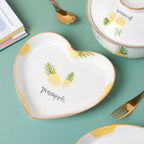 Pineapple Heart Supper Set For 4 Nestasia